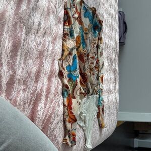 Fashion Nova Multicolor Floral Bodysuit